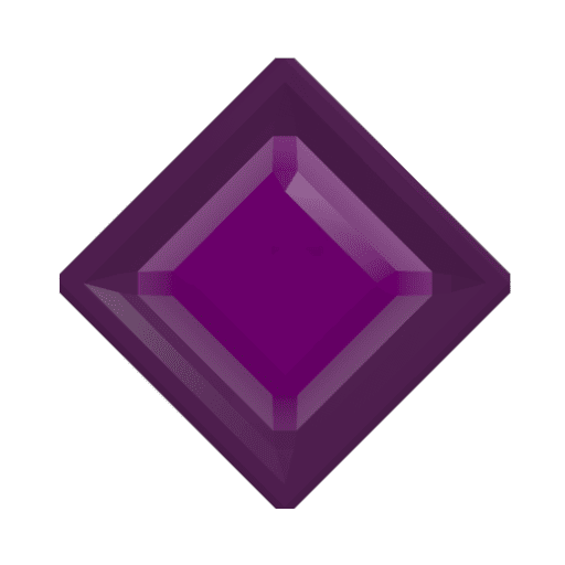 Eggplant Purple gem