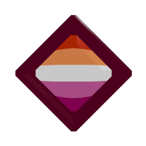 Lesbian Pride gem