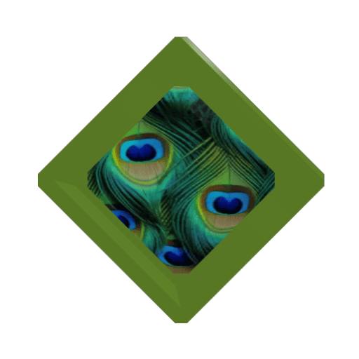 Pesky Peacock gem