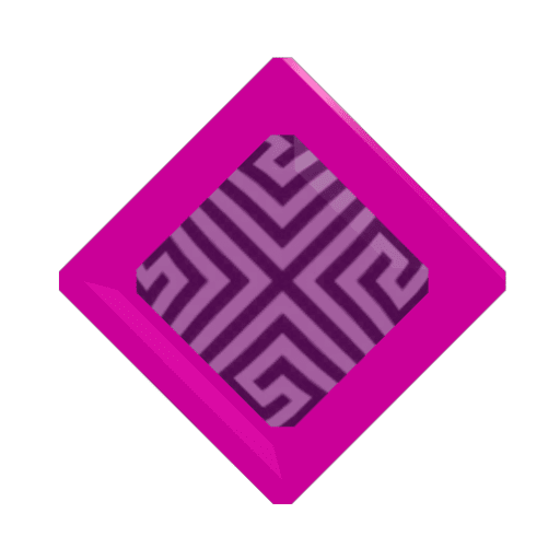 Pink Warped gem