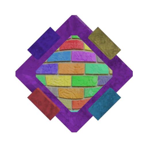 Rainbow Bricks gem