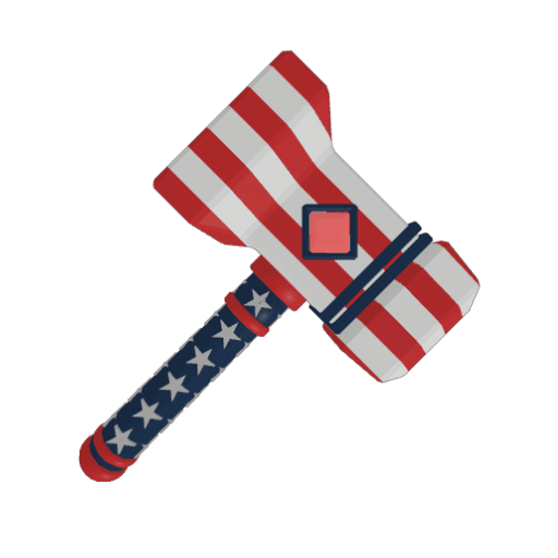 American Flag hammer
