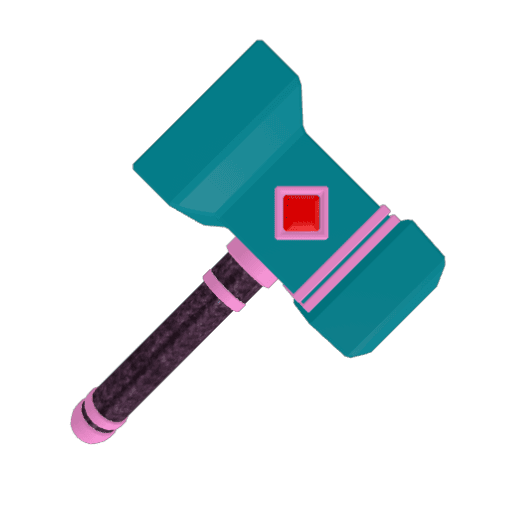 Blue n Pink hammer