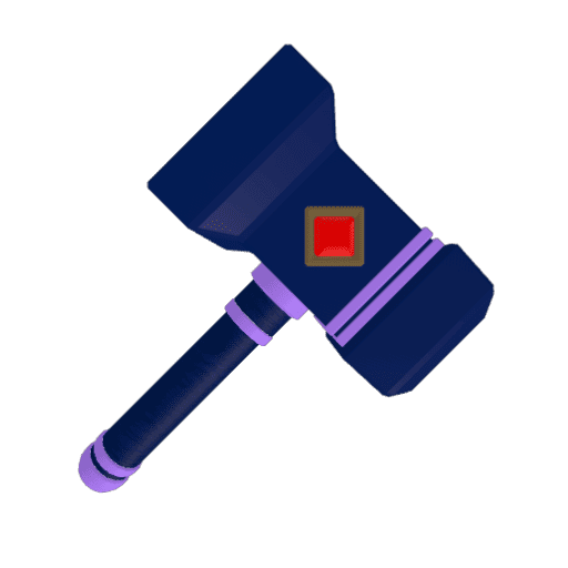 Blue n Purple hammer