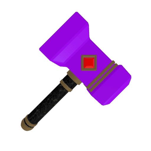 Bronze n Purple hammer