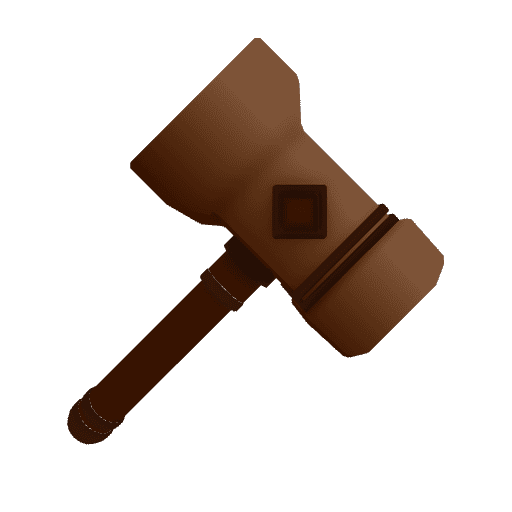 Brown Gradient hammer