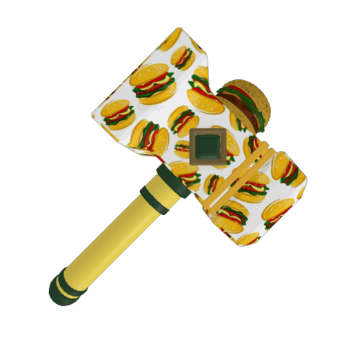 Burger Bash hammer