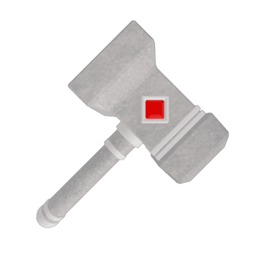 Snowy White hammer