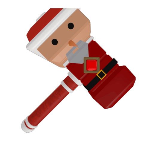 Toy Santa hammer